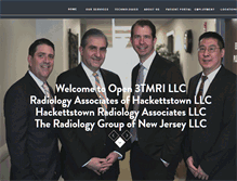 Tablet Screenshot of hackettstownimaging.com